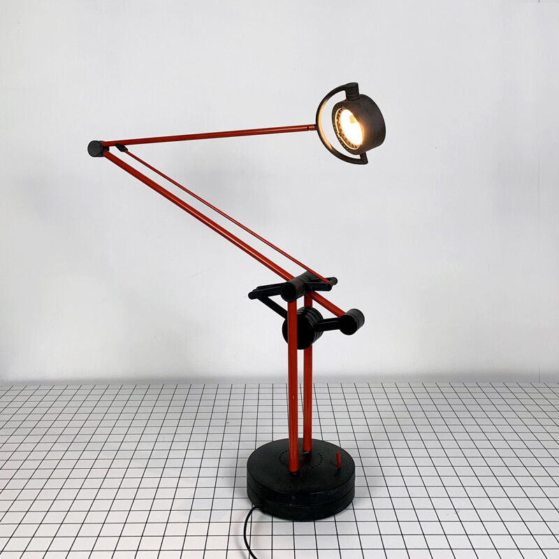 Vintage Valentina Desk Lamp by De Pas, D'Urbino & Lomazzi for Valenti Luce, 1980s