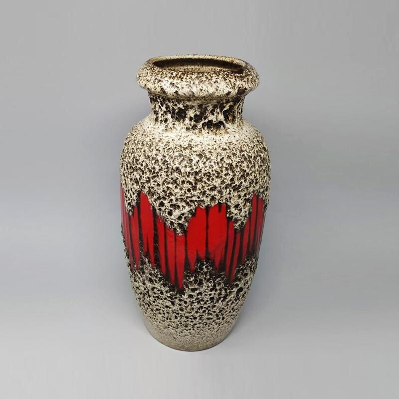 Large original Scheurich vintage vase 1970 