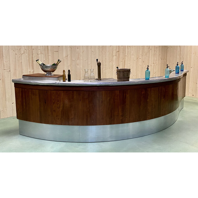 Vintage Art Deco bar counter of the house Martin Méallet