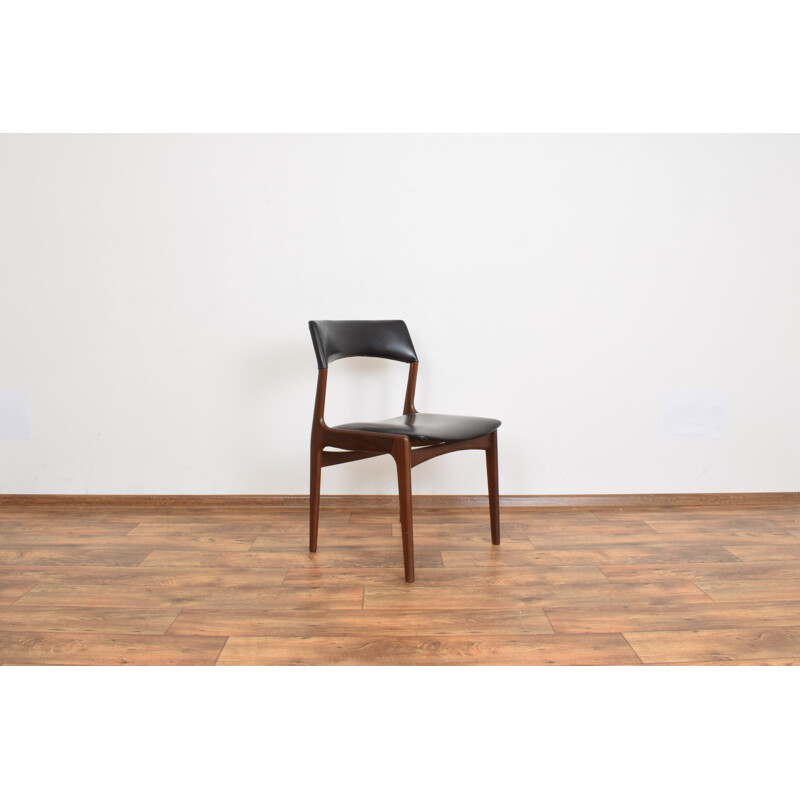 4 Vintage teak chairs from Mahjongg Vlaardingen, 1950