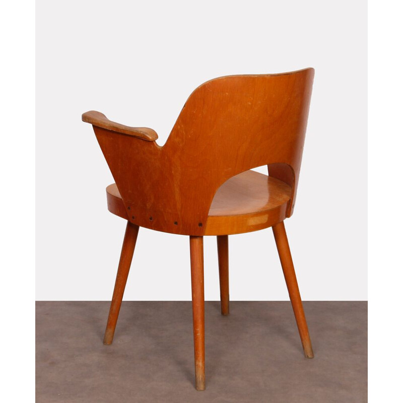 Vintage armchair by Lubomir Hofmann for Ton, 1960