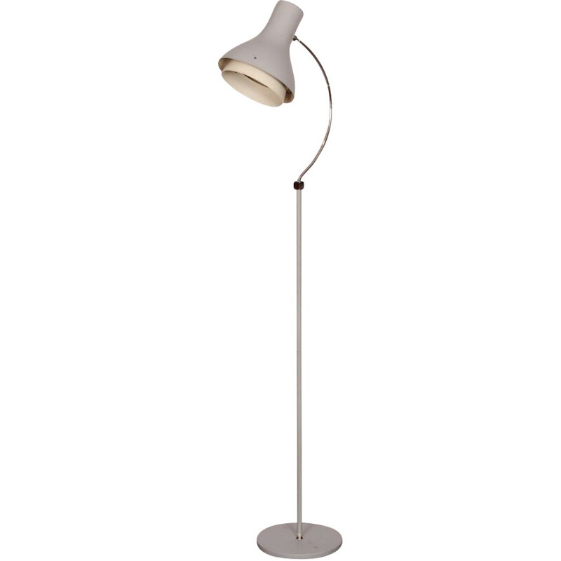 Vintage metal floor lamp by Josef Hurka for Napako, 1960