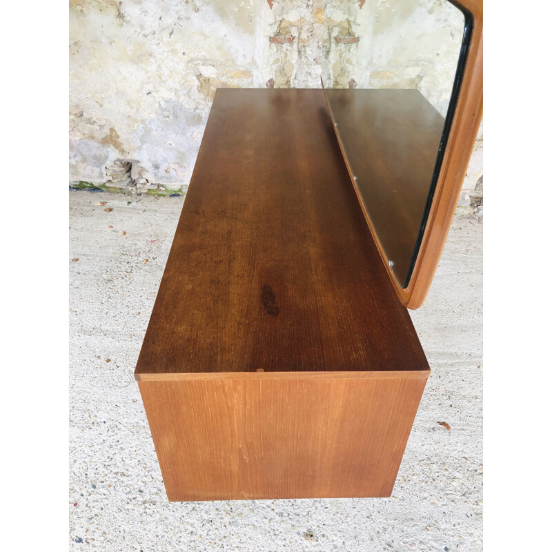 Vintage teak desk Dressing table by Nathan Scandinavian 1960