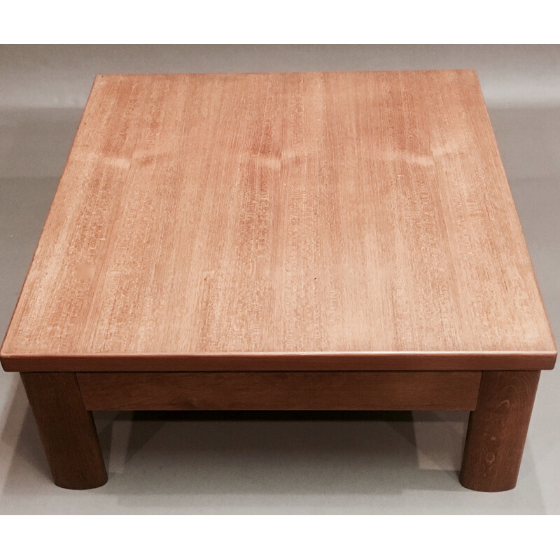 Vintage coffee table large Scandinavian teak model 1960