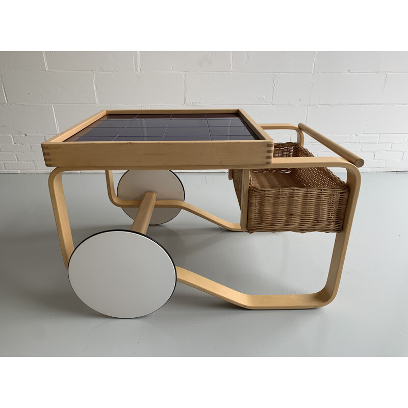 Vintage Alvar Aalto 901 trolley  Artek