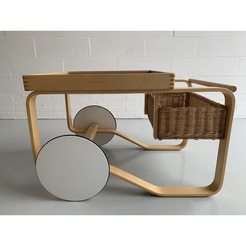 Vintage Alvar Aalto 901 trolley  Artek