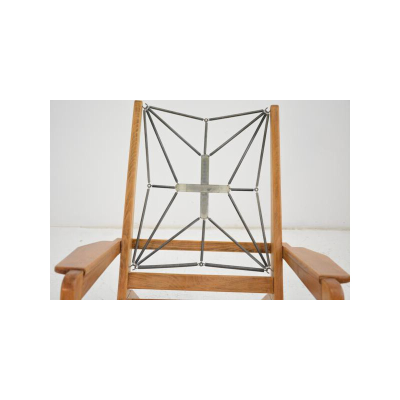Pair of Ariborne grey armchairs, Pierre GUARICHE - 1950s
