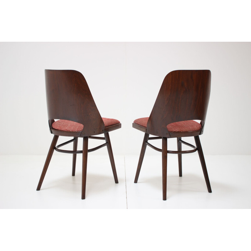 Set of 4 vintage dining chairs by Oswald Haerdtl, 1960