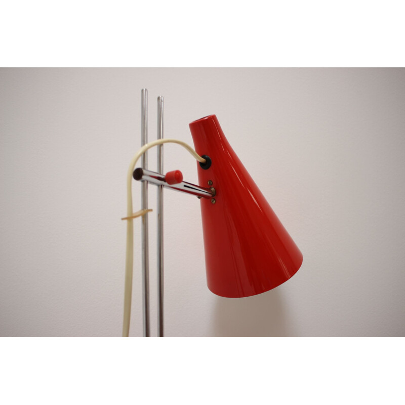 Midcentury Table Lamp Designed by josef Hurka Tchécoslovaquie 1960s