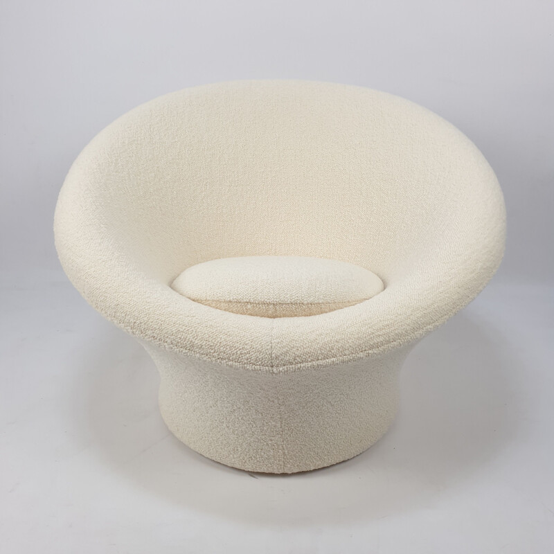 Vintage Mushroom Armchair and Ottoman by Pierre Paulin for Artifort, 1960