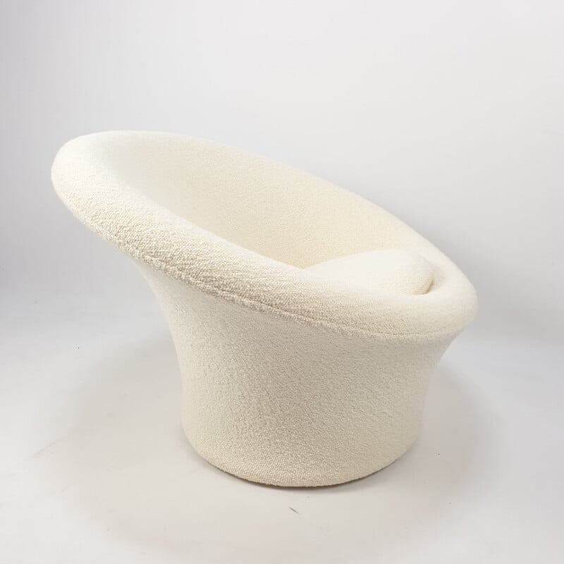 Fauteuil et pouf vintage en forme de champignon de Pierre Paulin pour Artifort, 1960