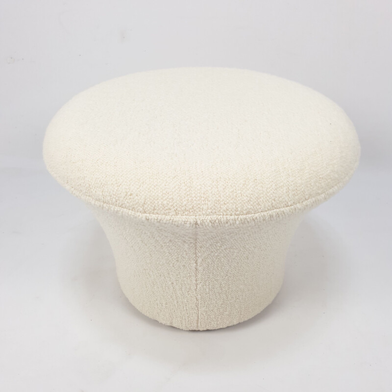 Fauteuil et pouf vintage en forme de champignon de Pierre Paulin pour Artifort, 1960