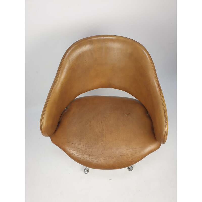 Vintage metalen fauteuil van Geoffrey Harcourt voor Artifort, 1970