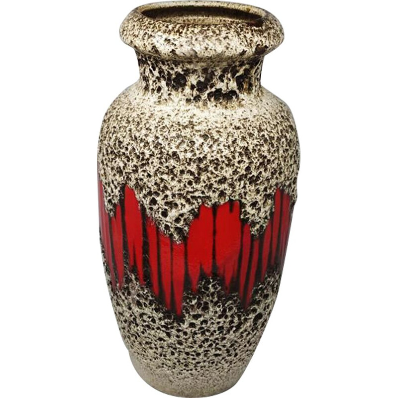 Large original Scheurich vintage vase 1970 