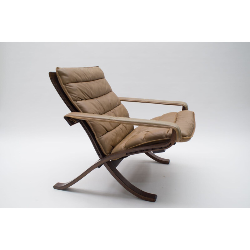 Chaise pliante vintage d'Ingmar Relling pour Westnofa 1960