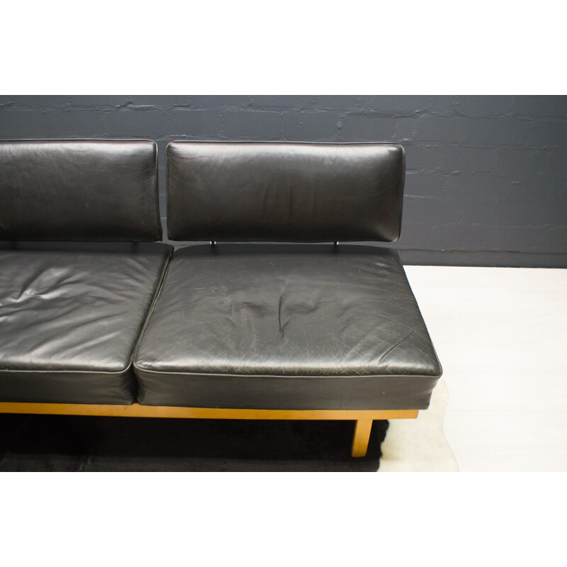 Mid-Century Leather sofa Stella Daybed from Walter Knoll  Wilhelm Knoll, 1950s