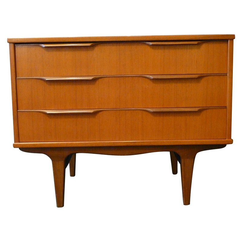 Scandinavian vintage dresser drawers 3 - 1950s 