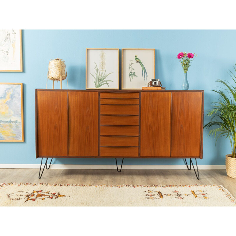 Vintage teak Highboard 1960s