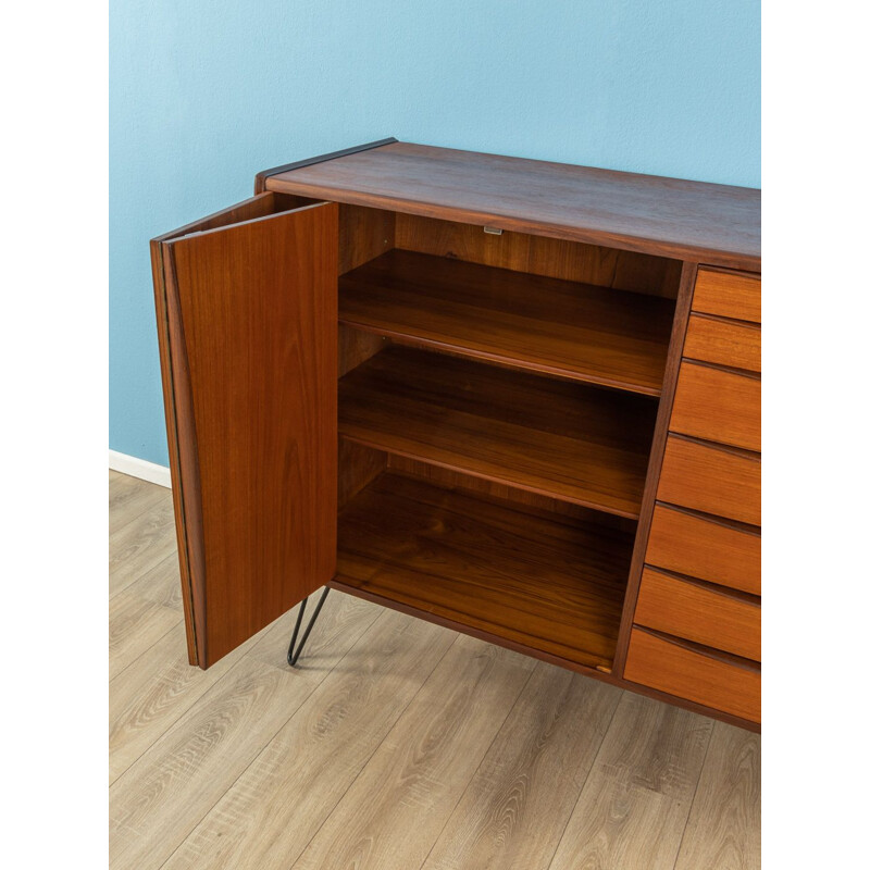 Vintage teak Highboard 1960s