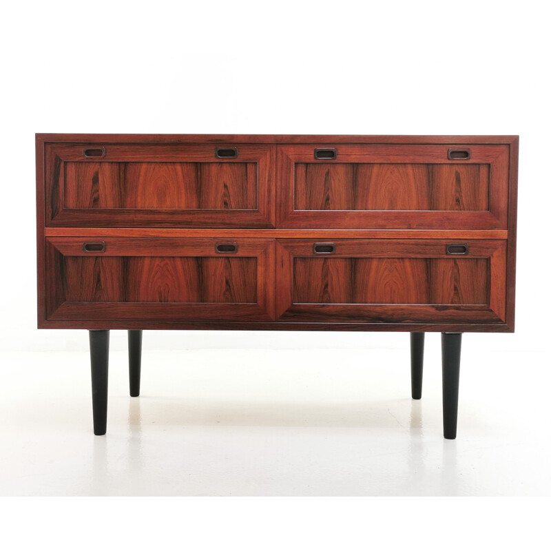 Vintage Sejling Skabe Mid Century Rosewood Vintage Chest of Drawers, 1970s