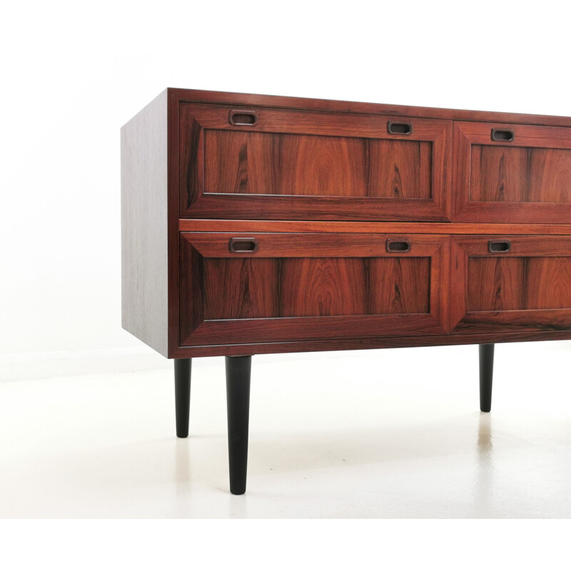 Mid Century Rosewood Sideboard Sejling Skabe  Danish 1970s