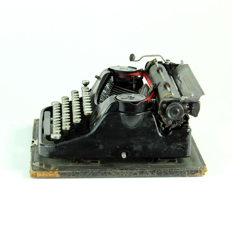 Vintage Mercedes Prima Case Typewriter, Germany 1930s