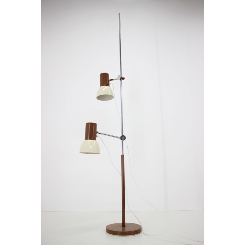 Vintage adjustable floor lamp, Czechoslovakia 1970