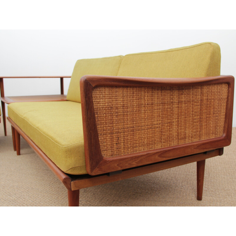 Vintage corner sofa set by Peter Hvidt and Mølgaard Nielsen Scandinavian