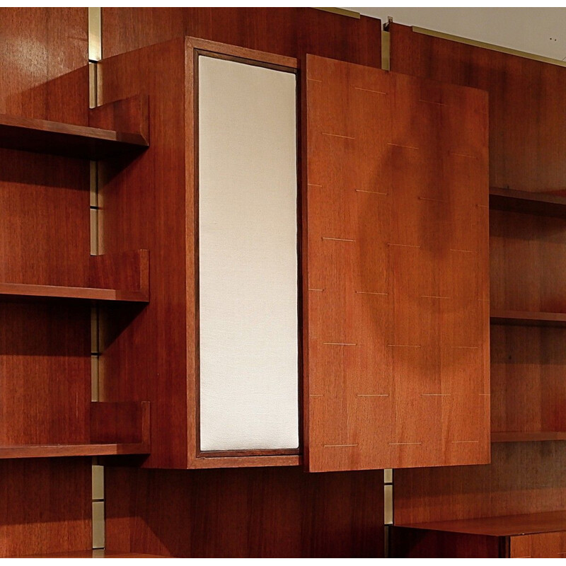 Vintage Teak Wall Unit Italian