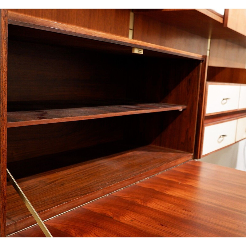 Vintage Teak Wall Unit Italian