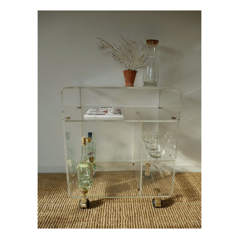 Vintage Plexiglas furniture David Lange