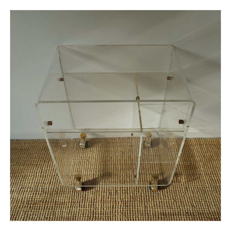 Vintage Plexiglas furniture David Lange