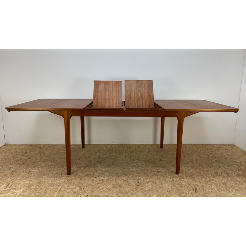 Mid Century Dining Table in teak by McIntosh