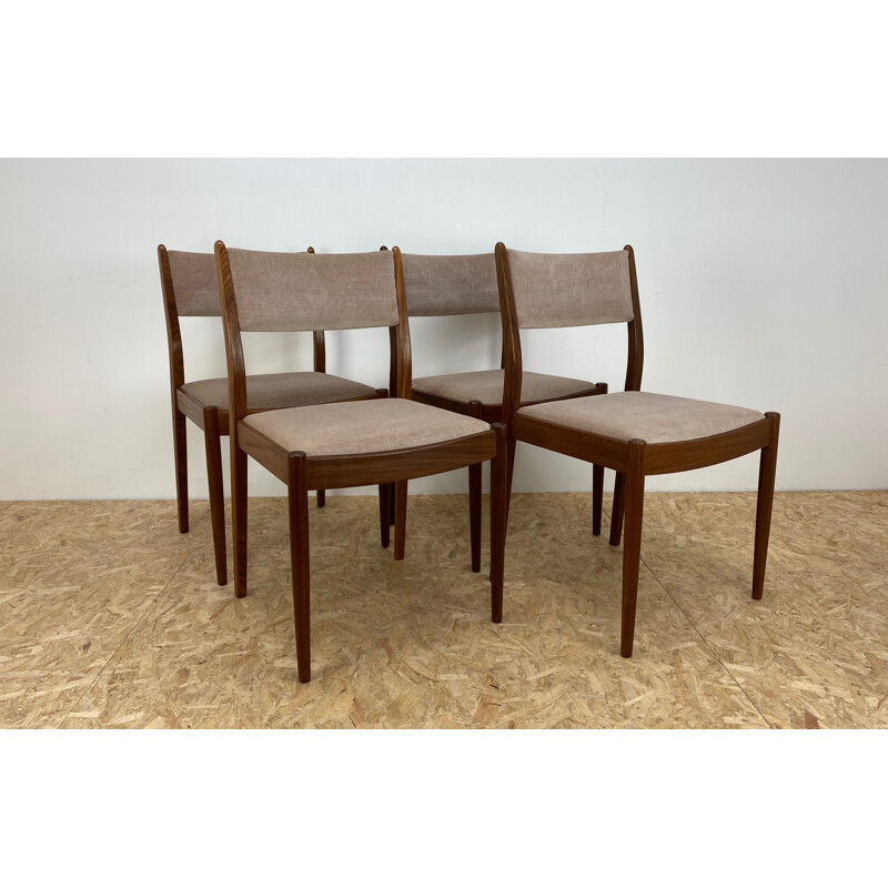 Set of 4 Mid Century Dining Chairs by G Plan 1960s
