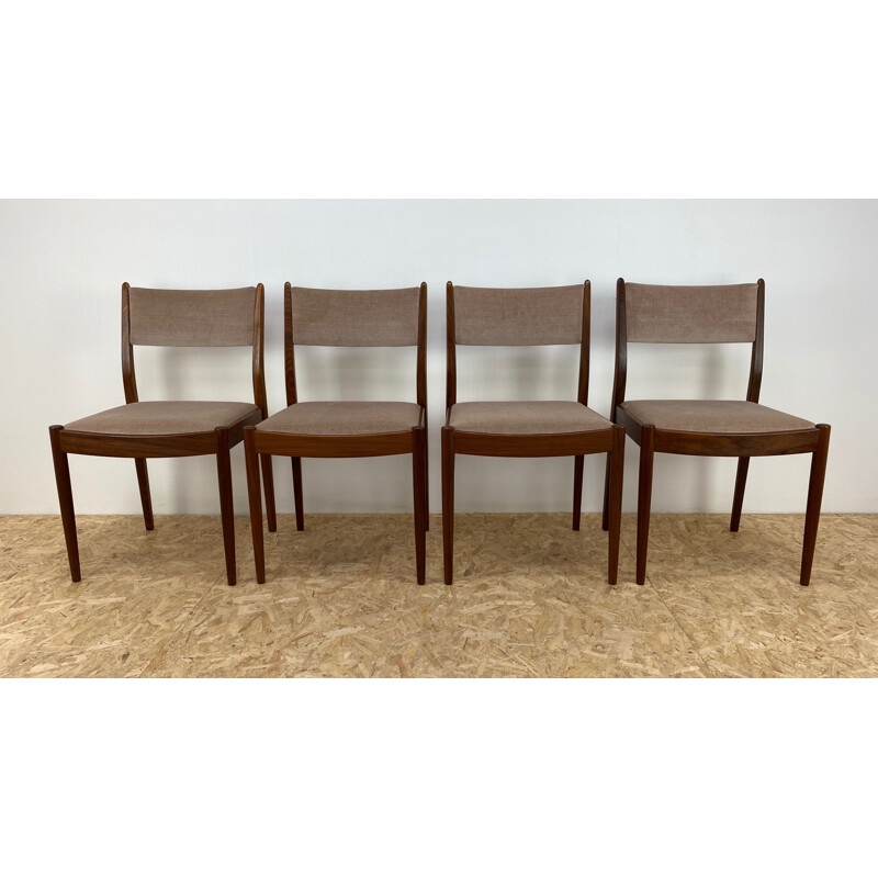 Set of 4 Mid Century Dining Chairs by G Plan 1960s