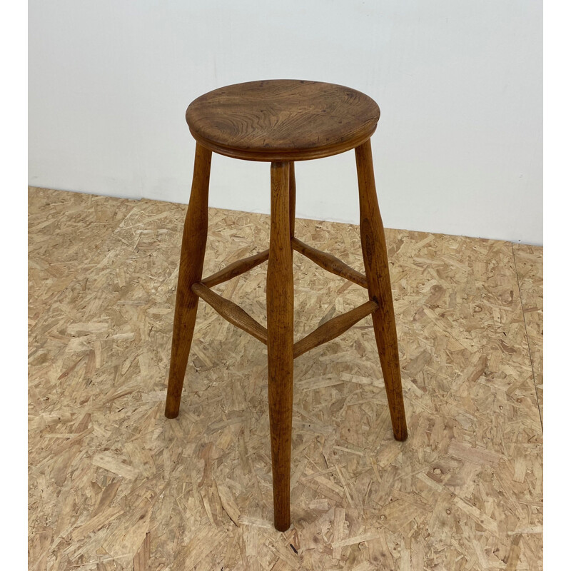 Vintage Windsor Wooden Stool