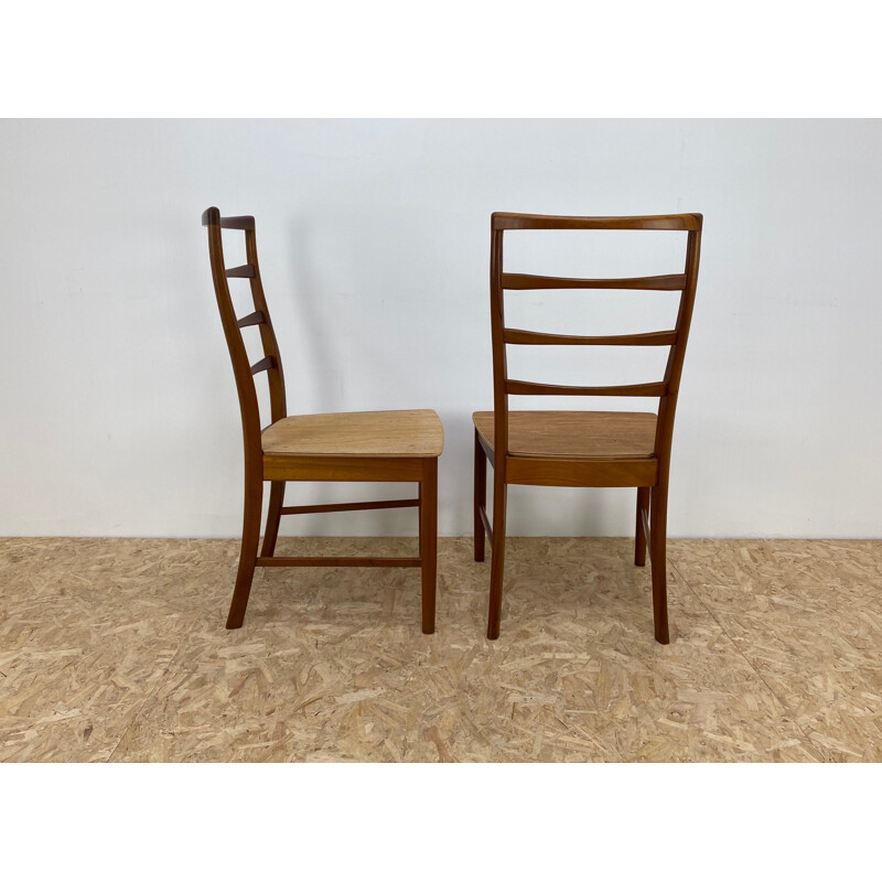 Set of 4 vintage chairs by A.H.Macintosh