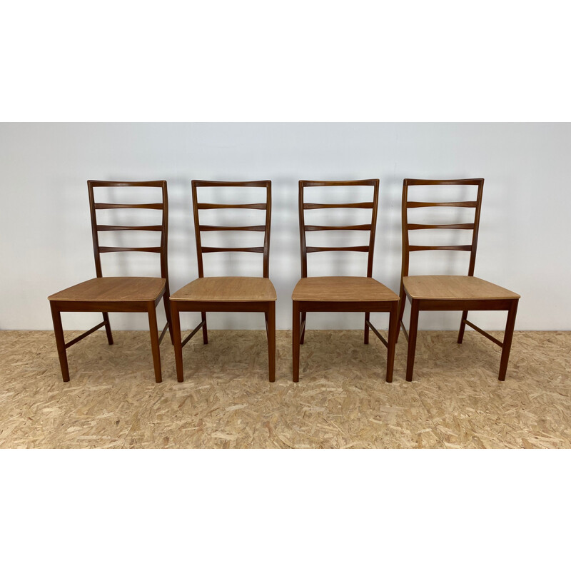 Set of 4 vintage chairs by A.H.Macintosh