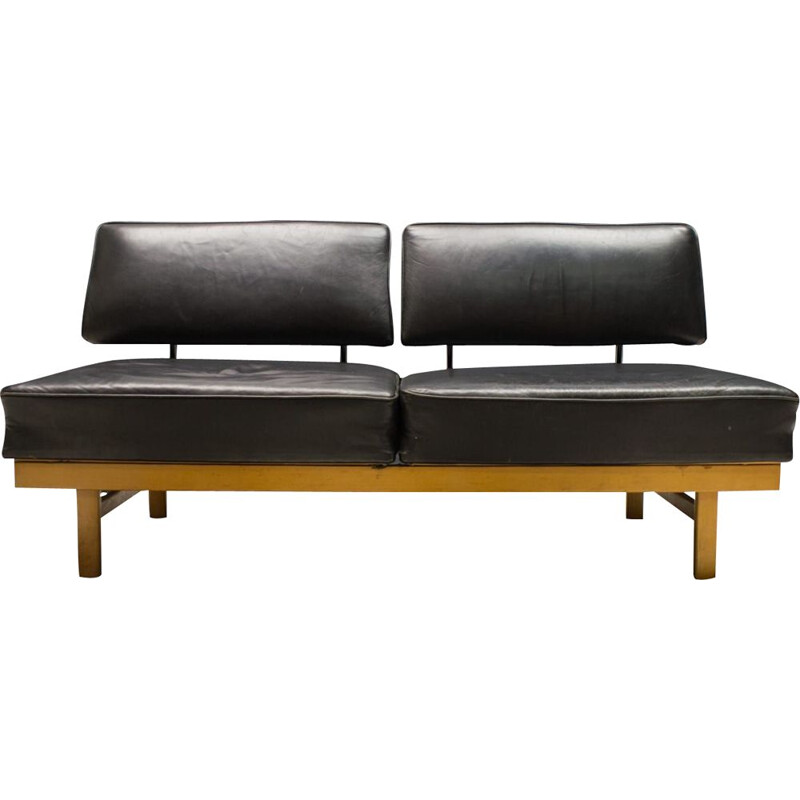 Mid-Century Leather sofa Stella Daybed from Walter Knoll  Wilhelm Knoll, 1950s