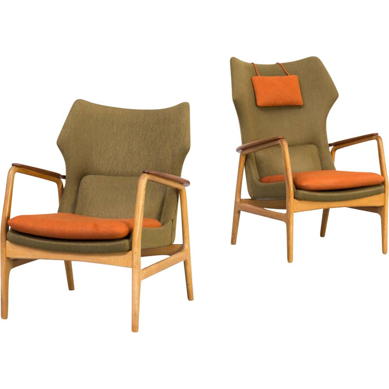 Vintage 'Karen & Edith' fauteuil for Bovenkamp Aksel Bender Madsen 1960s