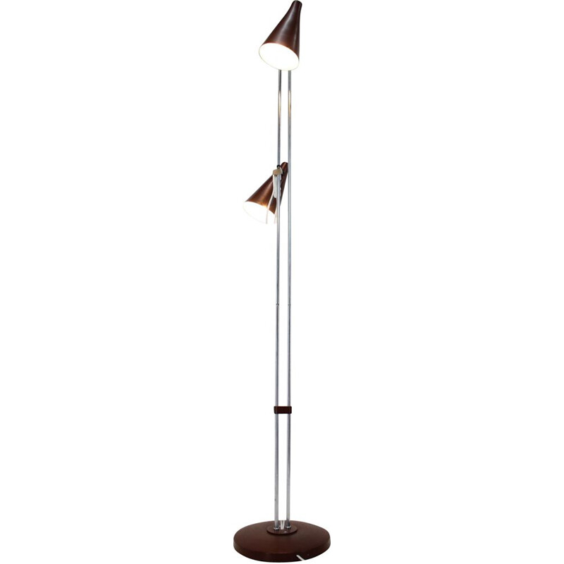 Vintage adjustable floor lamp by Josef Hurka, Czechoslovakia 1970