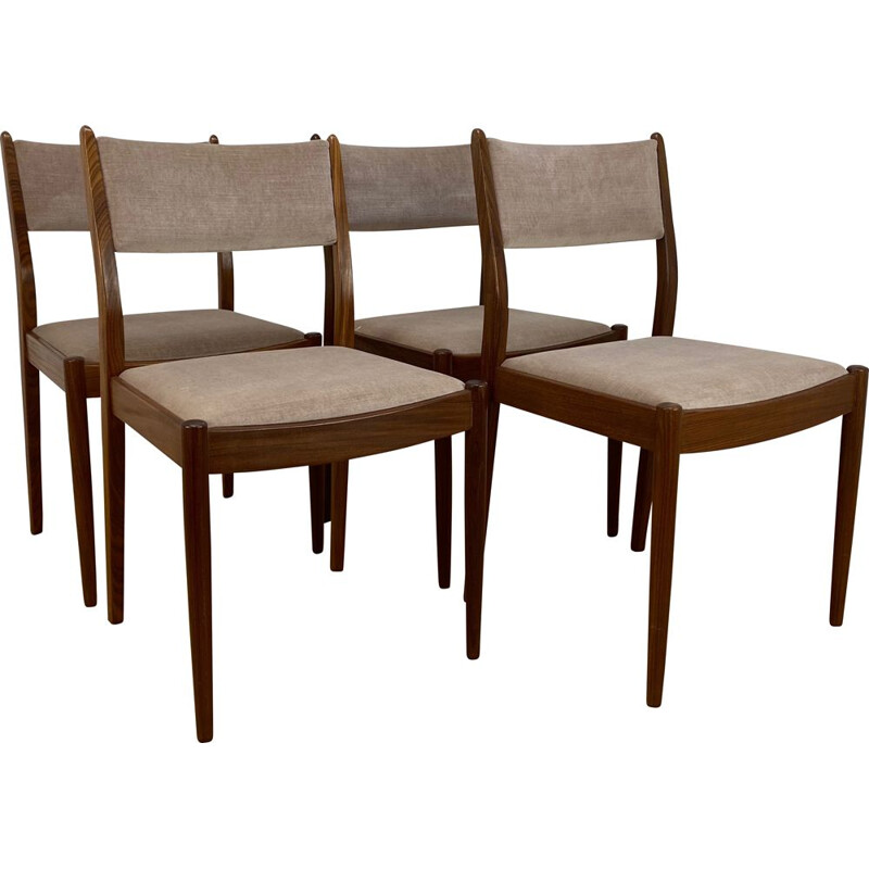Set of 4 Mid Century Dining Chairs by G Plan 1960s