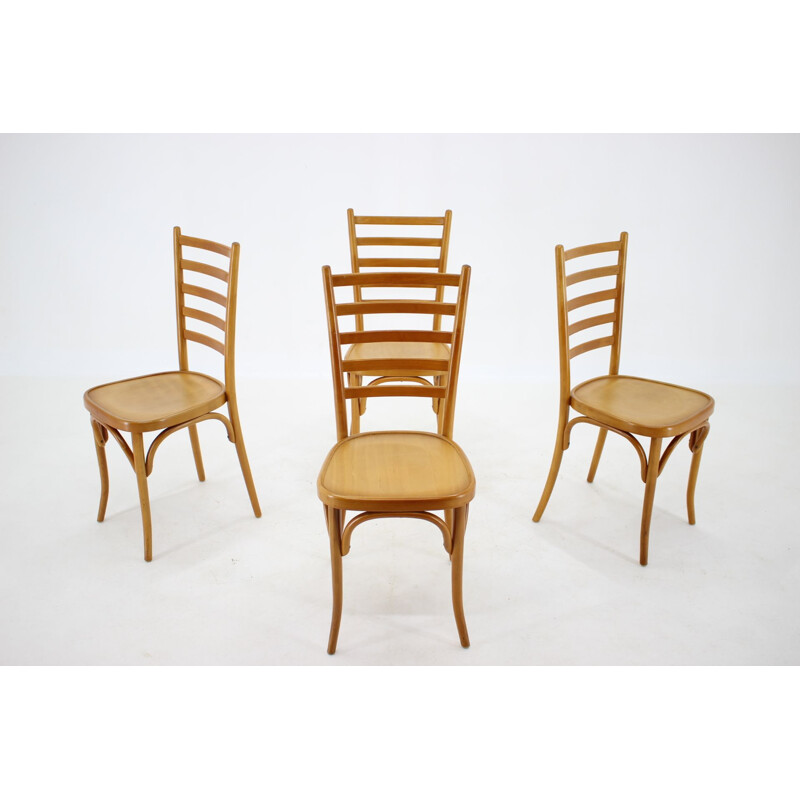 Set of 4 vintage chairs italian 1970