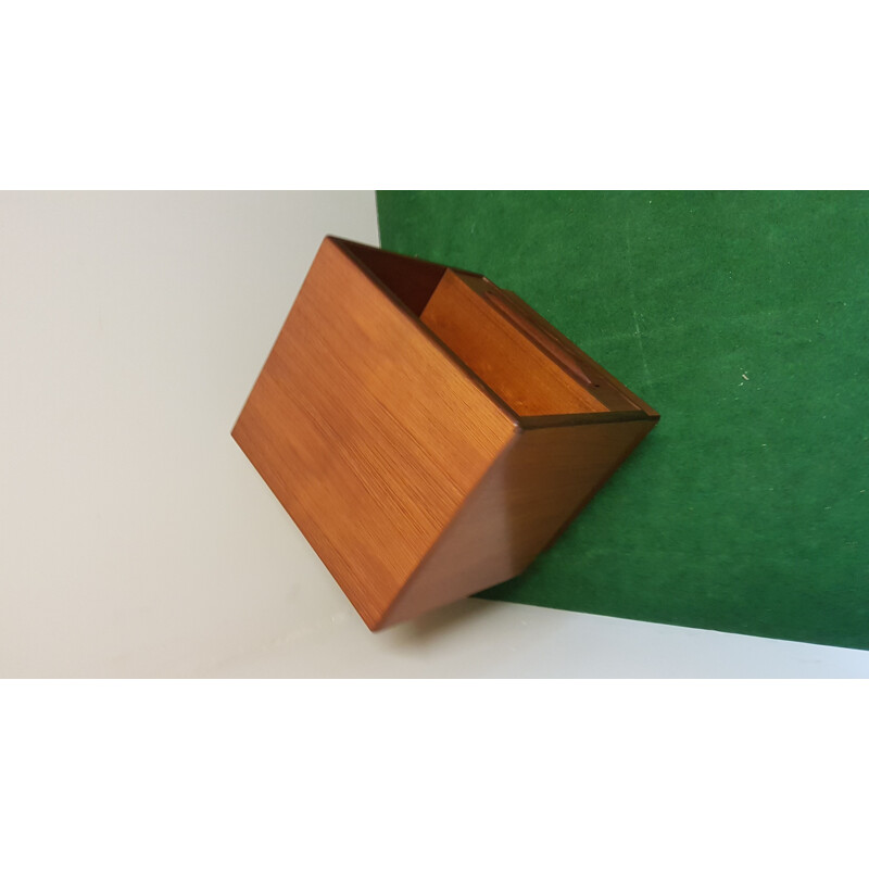 Vintage teak bedside table