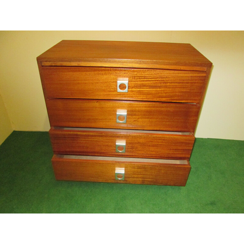 Vintage teak chest of drawers