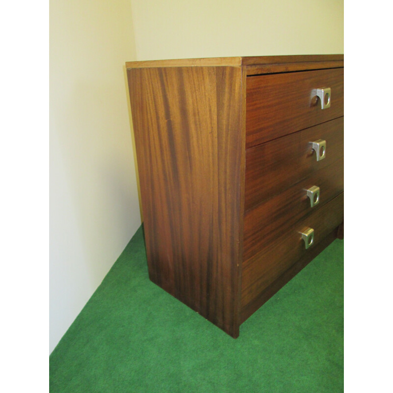 Vintage teak chest of drawers