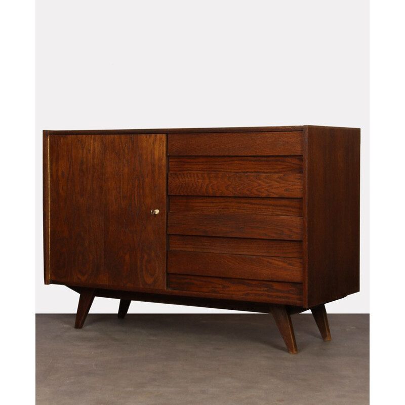 Vintage chest of drawers by Czech Jiri Jiroutek 1960