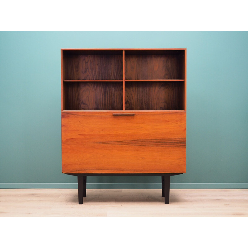 Vintage rosewood bookcase by Ib Kofod Larsen for Faaarup, Denmark 1970