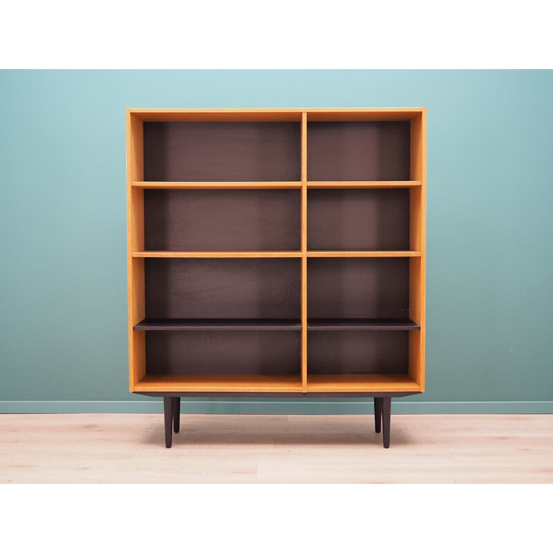 Vintage Bookcase ash pDomino Møbler Danish 1970s