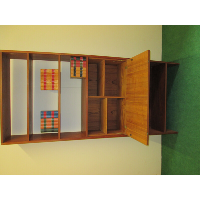 Vintage teak bookcase